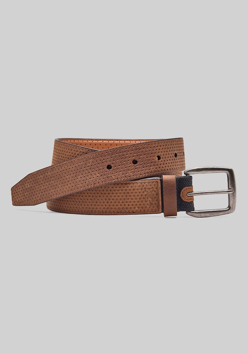Men's Johnston & Murphy XC4 Perforated Belt at Jos. A. Bank, Tan