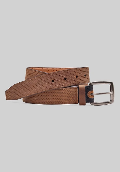 Men's Johnston & Murphy XC4 Perforated Belt at Jos. A. Bank, Tan