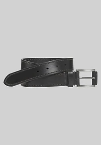 Men's Johnston & Murphy Laser Stitched Belt at Jos. A. Bank, Black