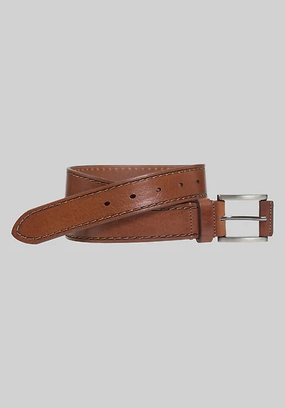 Men's Johnston & Murphy Laser Stitched Belt at Jos. A. Bank, Tan
