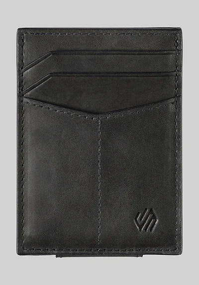 Men's Johnston & Murphy Rhodes Front Pocket Wallet at Jos. A. Bank, Black,