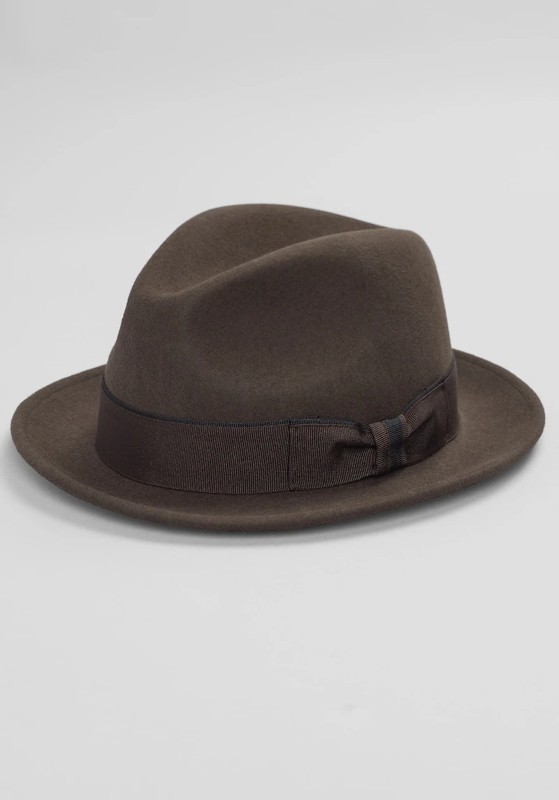 Men's Jos A. Bank Wool Fedora at Jos. A. Bank, Brown
