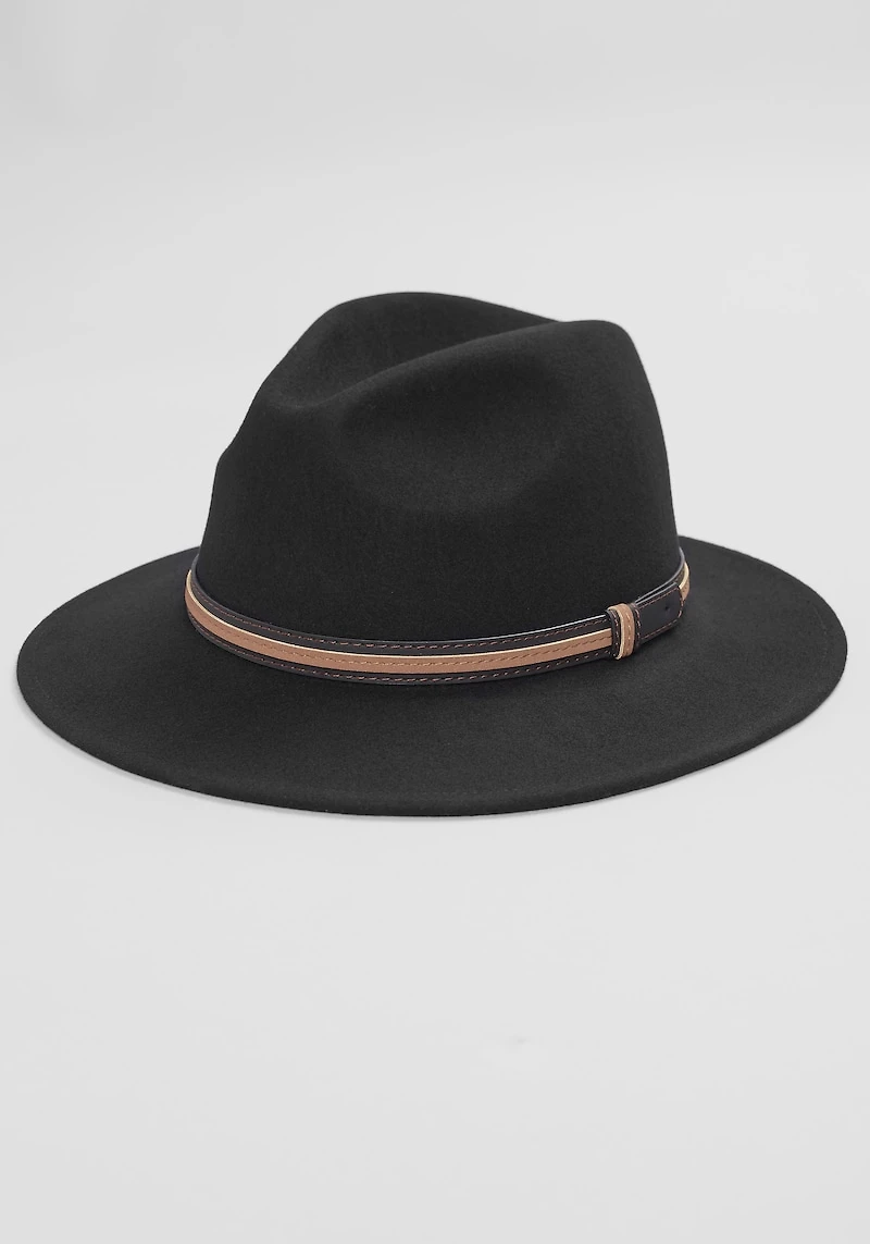 Men's Jos A. Bank Wool Safari Hat at Jos. A. Bank, Black