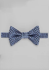Men's Jos. A. Bank Emotional Houndstooth Pre-Tied Bow Tie at Jos. A. Bank, Navy/Blue, 