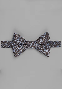Men's Jos. A. Bank Fantastical Floral Pre-Tied Bow Tie at Jos. A. Bank, Brown/Blue, 