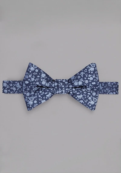 Men's Jos. A. Bank Fantastical Floral Pre-Tied Bow Tie at Jos. A. Bank, Navy/Blue, 