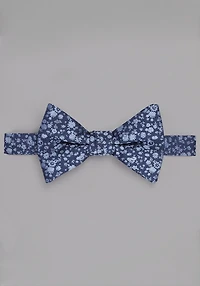 Men's Jos. A. Bank Fantastical Floral Pre-Tied Bow Tie at Jos. A. Bank, Navy/Blue, 