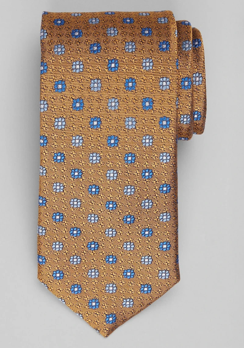 Men's Jos. A. Bank Flower Power Neat Tie at Jos. A. Bank, Gold,