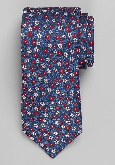Men's Jos. A. Bank Petite Floral Tie at Jos. A. Bank, Black,