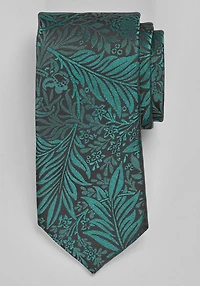Men's Tropical Floral Tie at Jos. A. Bank, Green, 