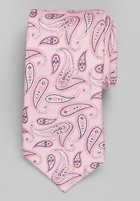 Men's Jos. A. Bank Stretch Paisley Tie at Jos. A. Bank, Pink, 