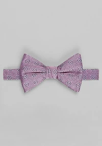 Men's Jos. A. Bank Natte Circle Neat Pre-Tied Bow Tie at Jos. A. Bank, Pink, 