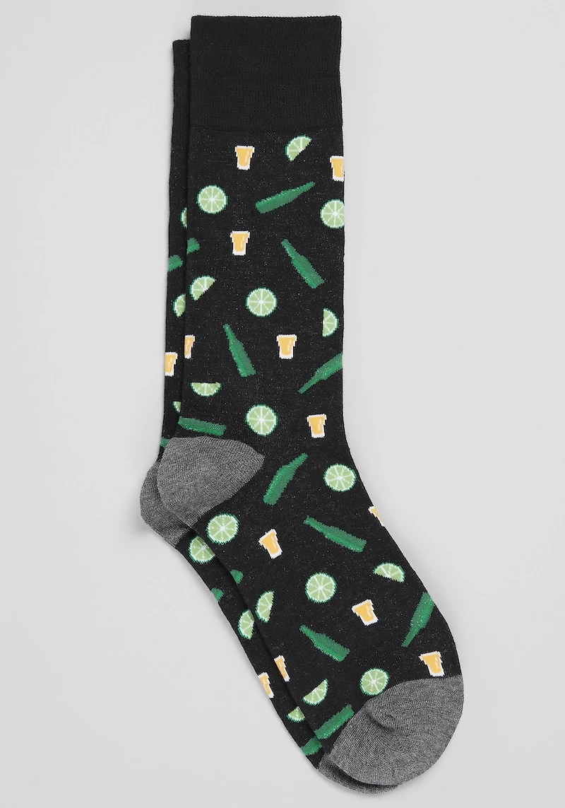 Men's Jos. A. Bank Tequila Socks at Jos. A. Bank, Black,