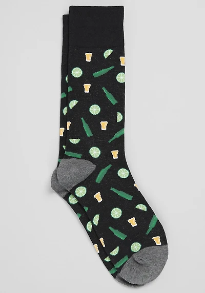Men's Jos. A. Bank Tequila Socks at Jos. A. Bank, Black,