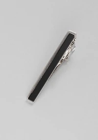 Men's Jos. A. Bank Matte Black Tie Bar at Jos. A. Bank, Black/Metals/Silver, 