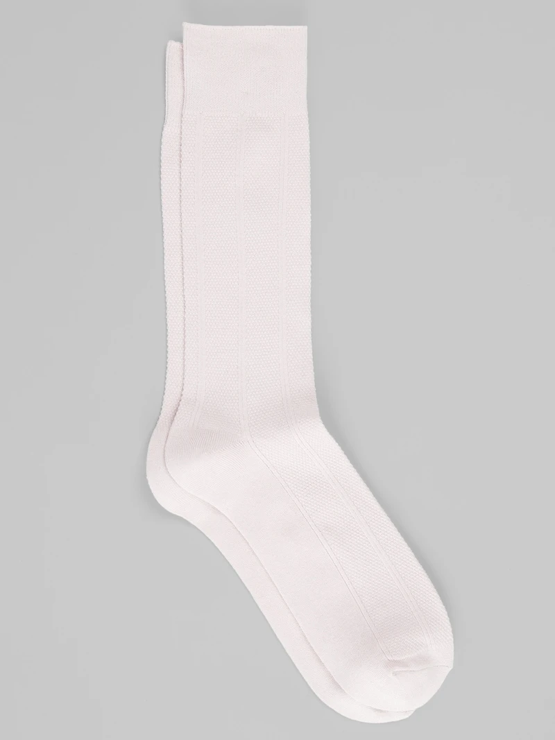Men's Solid Ribbed Texture Chevron Socks at Jos. A. Bank, Orchid Ice/Pink, 