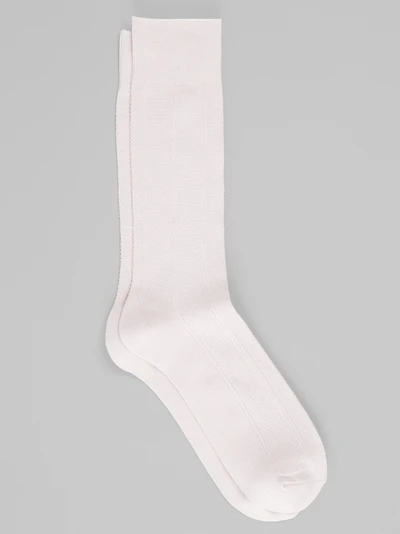 Men's Solid Ribbed Texture Chevron Socks at Jos. A. Bank, Orchid Ice/Pink, 