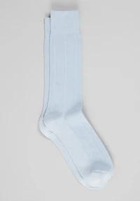 Men's Solid Ribbed Texture Chevron Socks at Jos. A. Bank, Kentucky Blue, 