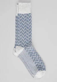 Men's Jos. A. Bank Herringbone Socks at Jos. A. Bank, Denim Blue, 
