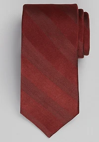 Men's Jos. A. Bank Tonal Wide Stripe Tie at Jos. A. Bank, Burgundy, 