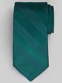 Men's Jos. A. Bank Tonal Wide Stripe Tie at Jos. A. Bank, Green, 