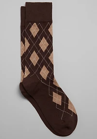 Men's Jos. A. Bank Classic Argyle Socks at Jos. A. Bank, Brown/Java, 