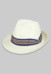 Men's Scala Toyo Fedora at Jos. A. Bank, Cream/Ivory/White