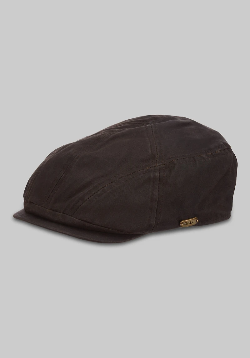 Men's Scala Weathered Cotton Ivy Cap at Jos. A. Bank, Dark Brown,