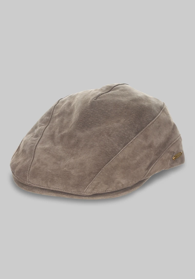 Men's Scala Suede Ivy Cap at Jos. A. Bank, Taupe