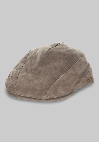 Men's Scala Suede Ivy Cap at Jos. A. Bank, Taupe
