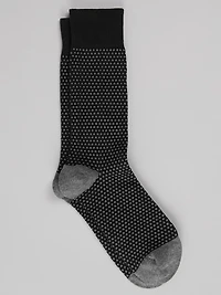 Men's Jos. A. Bank Textured Socks at Jos. A. Bank, Black, 
