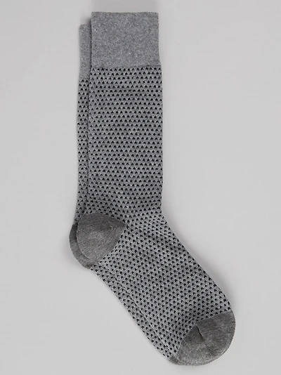 Men's Jos. A. Bank Textured Socks at Jos. A. Bank, Grey, 