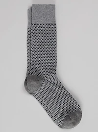 Men's Jos. A. Bank Textured Socks at Jos. A. Bank, Grey, 