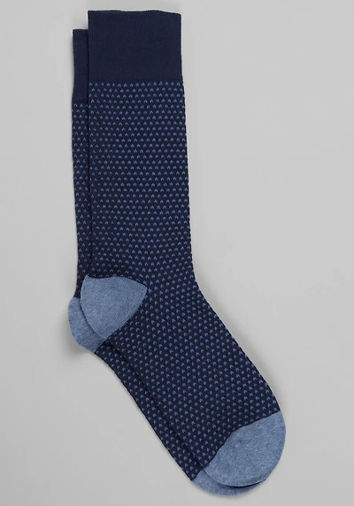 Men's Jos. A. Bank Textured Socks at Jos. A. Bank, Blue/Navy, 