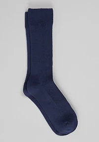 Men's Jos. A. Bank Solid Ribbed Socks at Jos. A. Bank, Blue/Navy, 