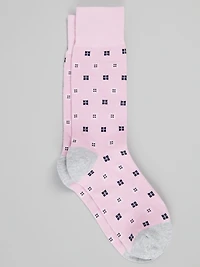 Men's Jos. A. Bank Squares Socks at Jos. A. Bank, Orchid Bouquet/Pink, 