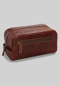 Men's Jos. A. Bank Leather DOPP Kit at Jos. A. Bank, Brown, 