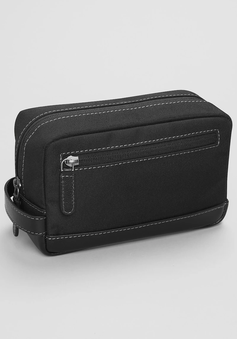 Men's Jos. A. Bank Leather DOPP Kit at Jos. A. Bank, Black,