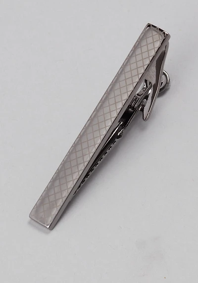 Men's Jos. A. Bank Crisscross Tie Bar at Jos. A. Bank, Gunmetal/Metals,