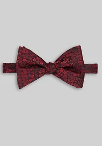 Men's Jos. A. Bank Floral Double Layer Soft Knot Pre-Tied Bow Tie at Jos. A. Bank, Navy/Blue,