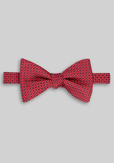 Men's Jos. A. Bank Neat Soft Knot Big Bow Tie at Jos. A. Bank, Red,