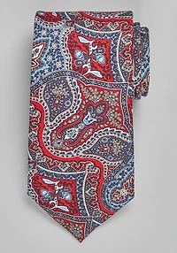 Men's Reserve Collection Intricate Paisley Tie at Jos. A. Bank, Red/Blue, 