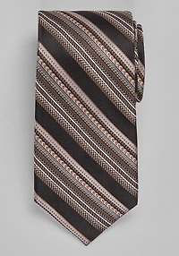 Men's Reserve Collection Intricate Stripe Tie at Jos. A. Bank, Black/Taupe, 
