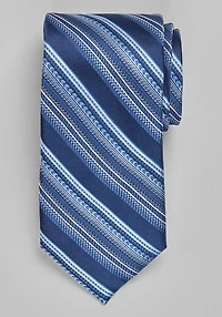 Men's Reserve Collection Intricate Stripe Tie at Jos. A. Bank, Navy/Blue, 