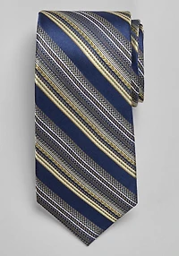 Men's Reserve Collection Intricate Stripe Tie at Jos. A. Bank, Navy/Green, 