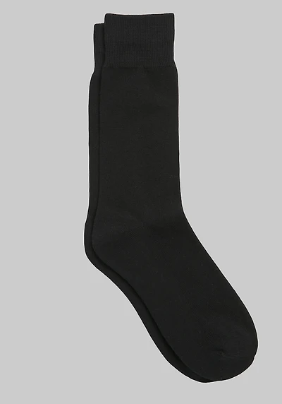 Men's Jos. A. Banks Solid Socks at Jos. A. Bank, Black,