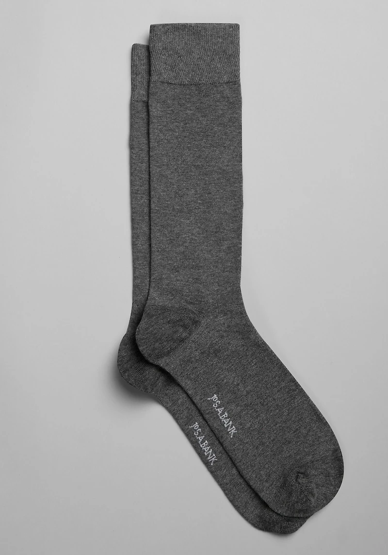 Men's Jos. A. Bank Solid Socks at Jos. A. Bank, Charcoal/Grey,