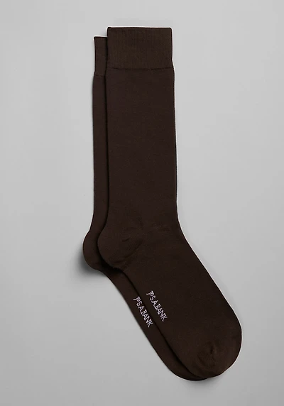 Men's Jos. A. Bank Solid Socks at Jos. A. Bank, Brown,