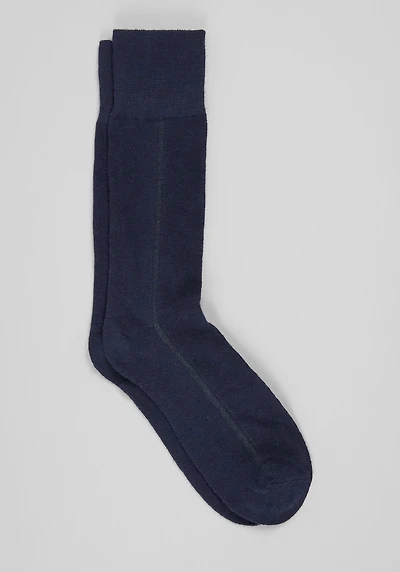 Men's Jos. A. Bank Striped Clocking Socks at Jos. A. Bank, Blue/Navy, 