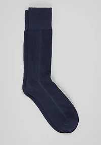 Men's Jos. A. Bank Striped Clocking Socks at Jos. A. Bank, Blue/Navy, 